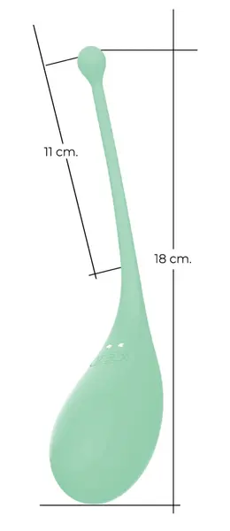 Adrien Lastic Palpitation Mint aplikacijom kontrolisan intimni metak 18cm
