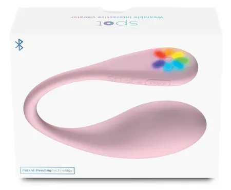 Kiiroo Spot Ocean Blue Interactive Vibrating Device with LED Light Show