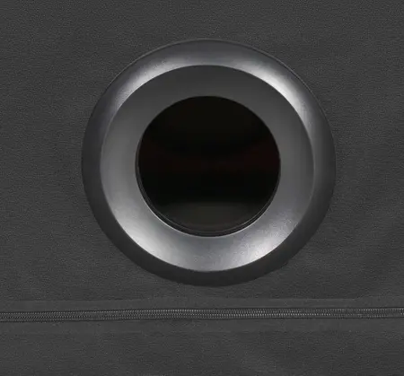Secret Dome La Niche modularna kutija za privatnost crno-crvena 85x60x60 cm