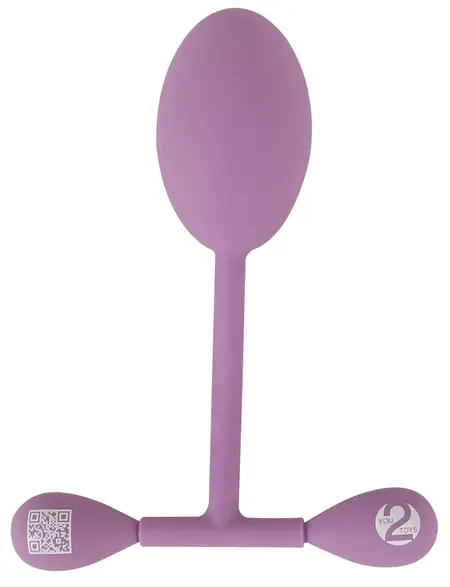 You2Toys pelvic fitnes trener sa dinamičkim sistemom loptica, 78g, silikon