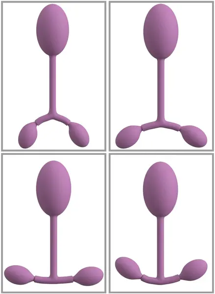 You2Toys pelvic fitnes trener sa dinamičkim sistemom loptica, 78g, silikon