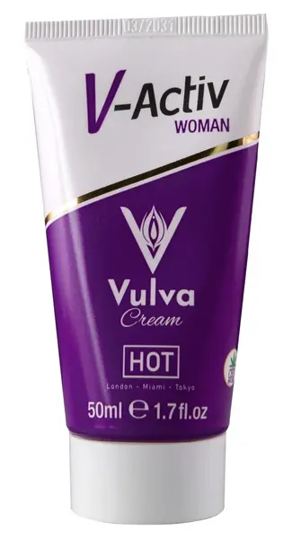 HOT V-Activ Nega Krema sa CBD 50ml - Intimna Wellness Formula