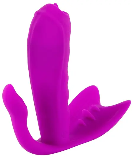 Javida Licking Panty Vibe Intimni Nosivi Sistem, Daljinski, Crni