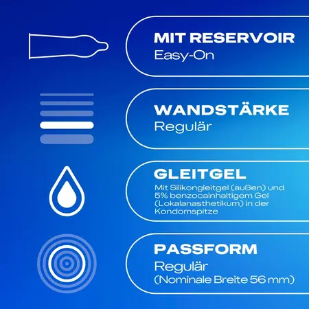 Durex Performa 40 kom Napredna Udobnost Produžena Upotreba Lateks Kondomi