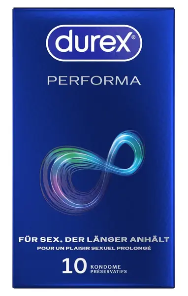 Durex Performa Easy-On 10 kom - Produženo Trajanje, Anatomski Oblik