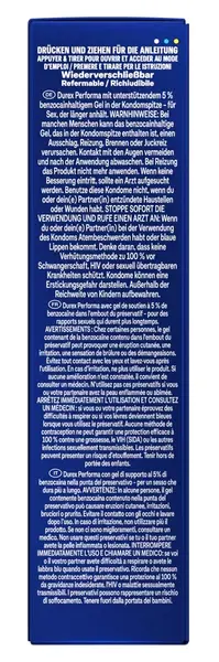 Durex Performa Easy-On 10 kom - Produženo Trajanje, Anatomski Oblik