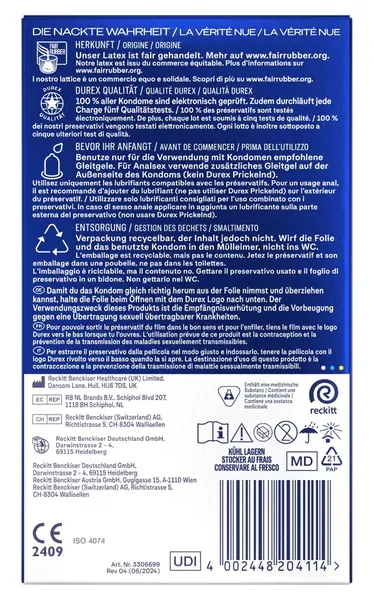 Durex Performa Easy-On 10 kom - Produženo Trajanje, Anatomski Oblik