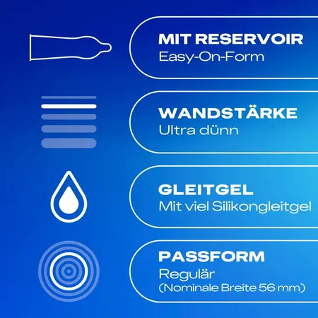 Durex Hautnah Ekstra Vlaga 10 kom Anatomski Lateks Kondomi 56mm
