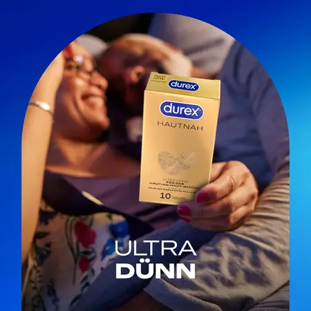 Durex Hautnah Ultra-Tanki Anatomski Kondomi 10-Pak 56mm