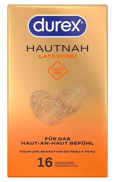 Durex Hautnah Latex-Free kondomi 16 komada Poliizopren Easy-on oblik