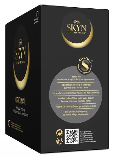 Manix SKYN Original 40 komada – ultra-tanki poliizoprenski veganski kondomi
