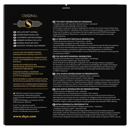 Manix SKYN Original 40 komada – ultra-tanki poliizoprenski veganski kondomi