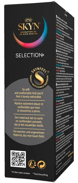 SKYN Selection+ Senzopren raznovrsni set kondoma bez lateksa 10 komada