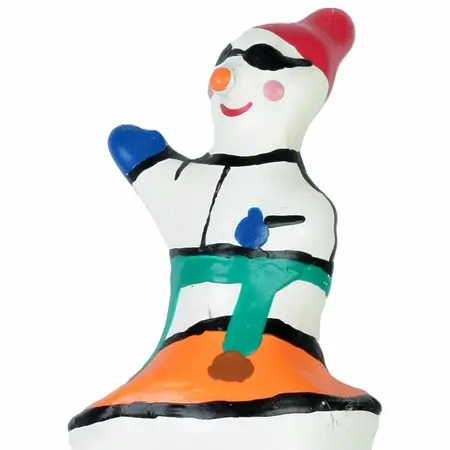 CONDOMERIE ručno oslikani Snowboarder XL dekorativni lateks model
