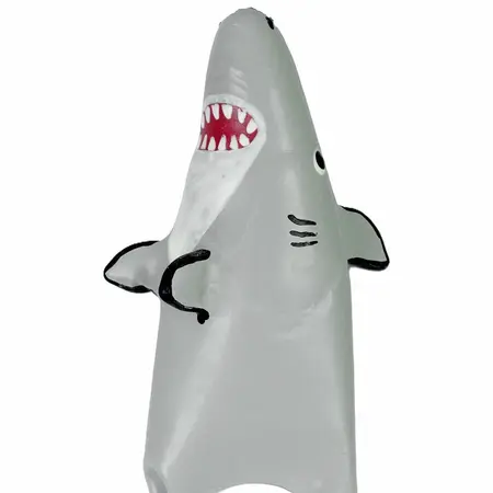 CONDOMERIE ručno oslikani Shark Design XL dekorativni lateks omot
