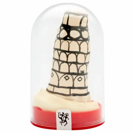 CONDOMERIE Ručno Oslikani Dekorativni Lateks Kondom Krivi Toranj u Pizi Umetničko Izdanje