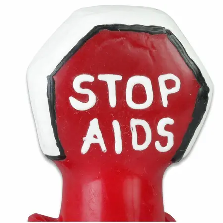 CONDOMERIE Ručno Oslikani Umetnički Lateks Dekorativni Kondomi STOP AIDS Izdanje