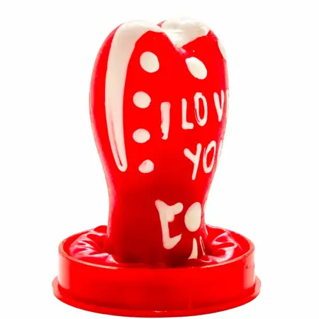 Condomerie Ručno Oslikani Dekorativni Lateks Model Srce Volim Te