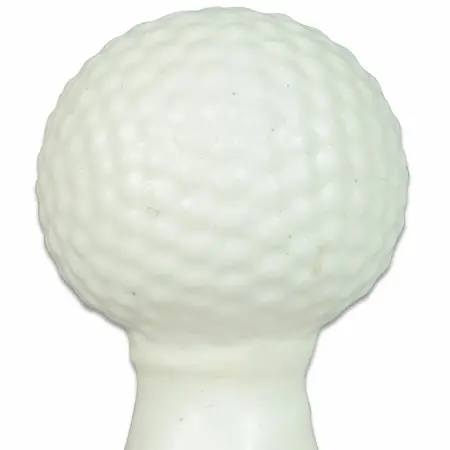 CONDOMERIE Ručno Oslikani Dekorativni Lateks Model – Tema Golf Lopte, Bela, Unikatno Izdanje