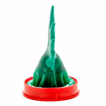 CONDOMERIE Ručno Oslikani Dekorativni Kondom Kanabis Model 1 Amsterdam Umetnost