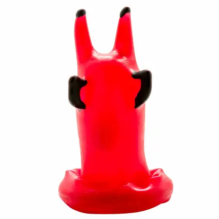 CONDOMERIE Crveni Đavo Ručno Oslikani Dekorativni Lateks Model, Umetničko Izdanje