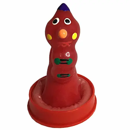 Condomerie Ručno Oslikani Dekorativni Lateks Kondom Dizajn Crva Amsterdam Umetnost
