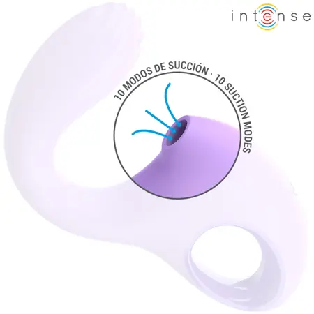 INTENSE Baxter Dual-Action Violet Stimulator with 10 Modes, Waterproof