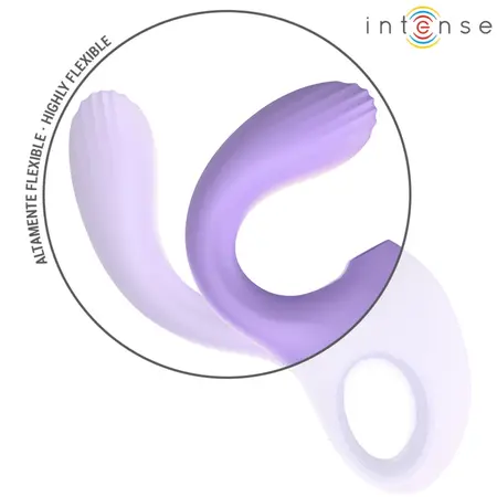 INTENSE Baxter Dual-Action Violet Stimulator with 10 Modes, Waterproof