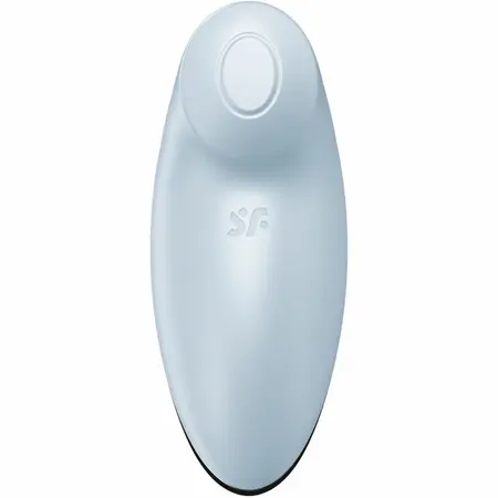 Satisfyer Tap & Climax 2 Dual-Action vibrator plavi silikon USB
