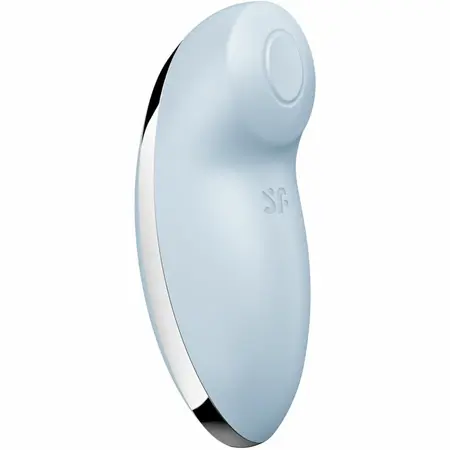 Satisfyer Tap & Climax 2 Dual-Action vibrator plavi silikon USB