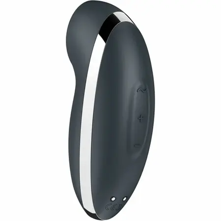 Satisfyer Tap & Climax 2 siva - Dual Motor silikonski intimni uređaj