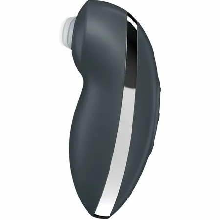 Satisfyer Tap & Climax 2 siva - Dual Motor silikonski intimni uređaj