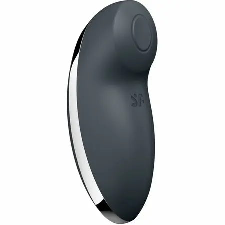 Satisfyer Tap & Climax 2 siva - Dual Motor silikonski intimni uređaj