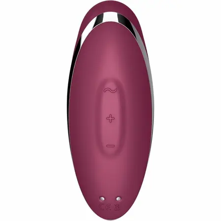 Satisfyer Tap & Climax 2 Red - Dual-Action Vibration & Tapping System