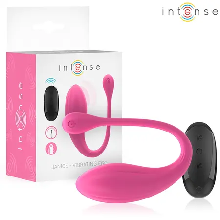 Intense Janice U-Shaped Dual Stimulation Model Pink Remote 10 Modes