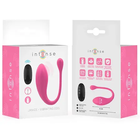 Intense Janice U-Shaped Dual Stimulation Model Pink Remote 10 Modes