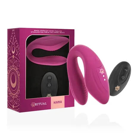 Rithual Kama Orchid - daljinski upravljan intimni partnerski sistem, ljubičasta