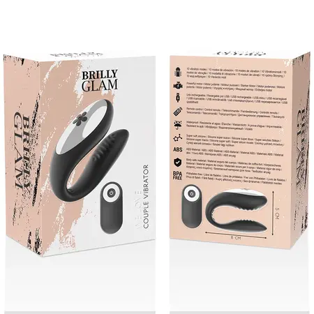 BRILLY GLAM We Love Partner sistem crni daljinski USB vodootporan 200mm