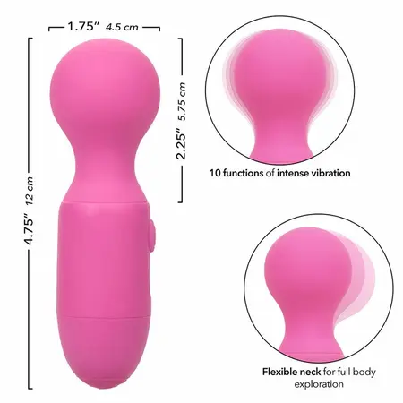 CalExotics First Time punjivi roze maser 10 režima vodootporan