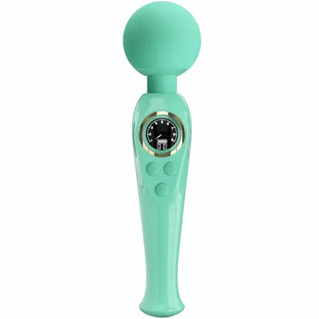 Pretty Love Skyler punjivi zeleni štapićasti maser LCD 10 režima