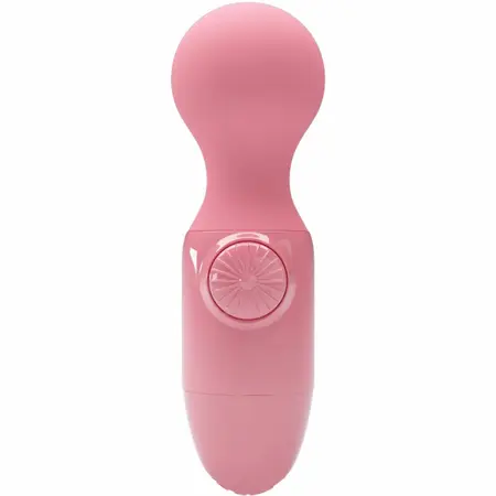 Pretty Love Mini Personal Massager Pink Silicone Compact 15cm