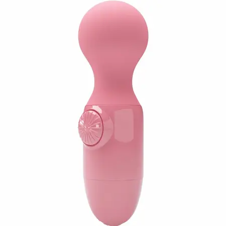 Pretty Love Mini Personal Massager Pink Silicone Compact 15cm