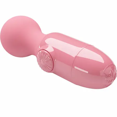 Pretty Love Mini Personal Massager Pink Silicone Compact 15cm
