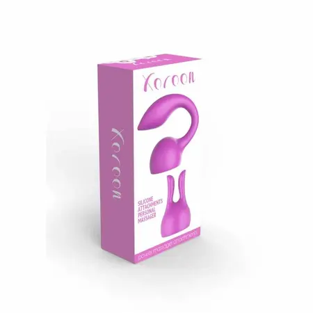 XOCOON Attachments Personal Massager Fuchsia - Silicone Accessory