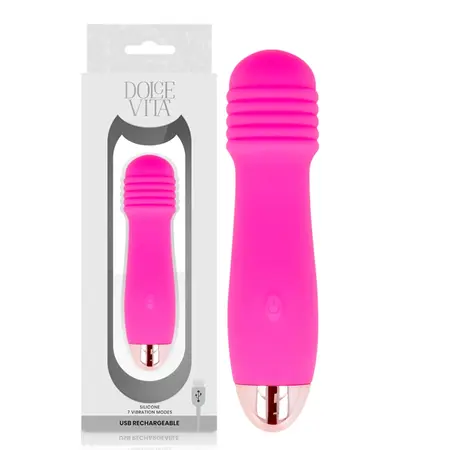 Dolce Vita Three Pink Punjivi Intimni Uređaj 7 Režima 12.2cm