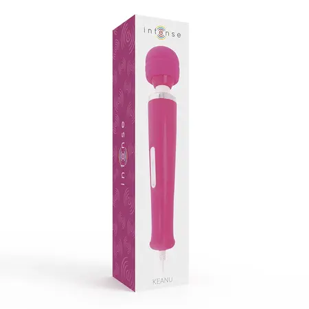 INTENSE Keanu Wand Pink Višebrzinski Silikonski Masažer 33cm