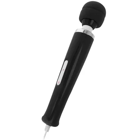 INTENSE Keanu Wand Black Multi-Speed Silicone Massager 33cm