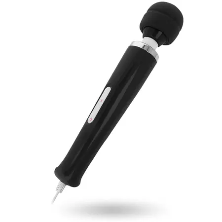 INTENSE Keanu Wand Black Multi-Speed Silicone Massager 33cm
