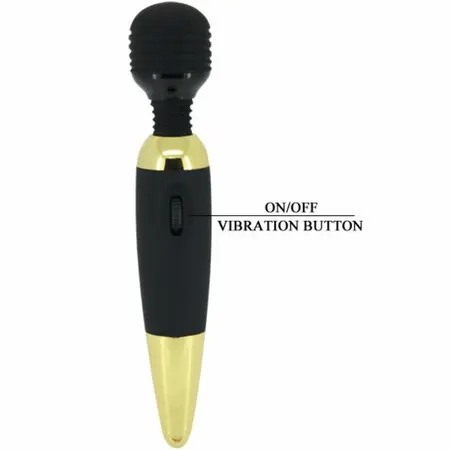 Pretty Love Power Wand Massager Golden Edition - Flexible Luxury Model