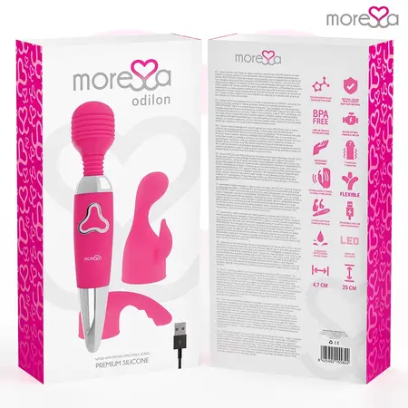 Moressa Odilon Premium Silikonski Punjivi Ergonomski Masažer 25cm